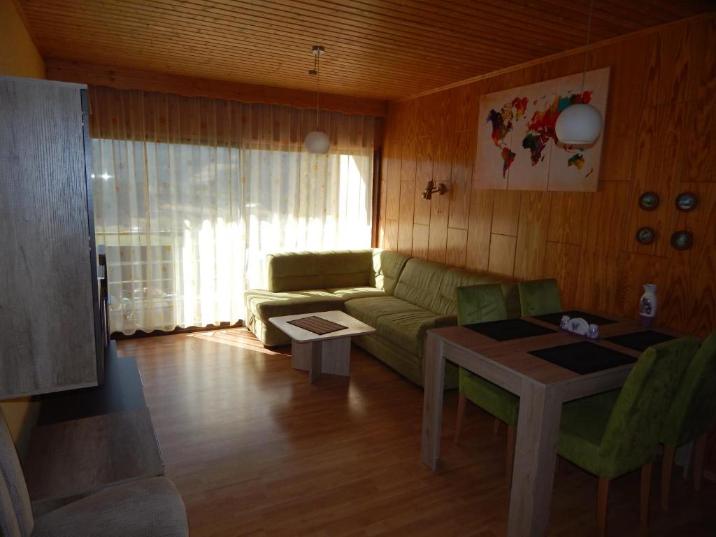 Posezení v ubytování Appartement Bergblick