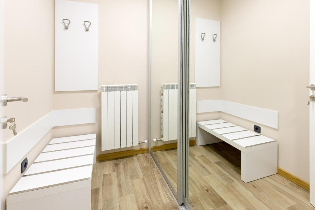 Koupelna v ubytování Hotel TESLA - Smart Stay Garni