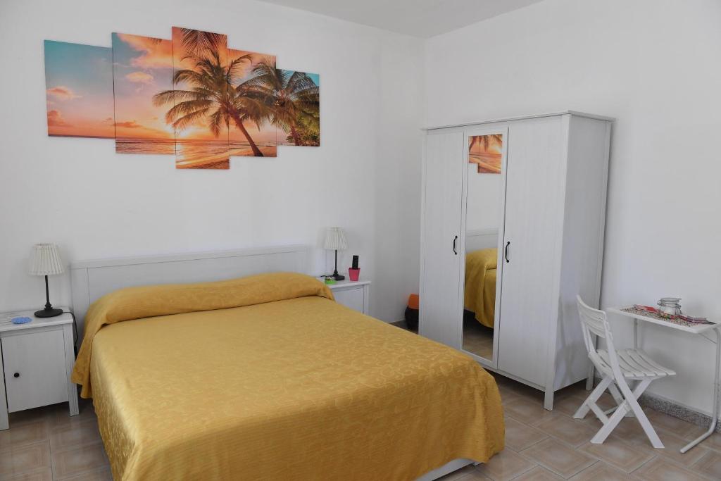 Postel nebo postele na pokoji v ubytování B&B Il Canto Del Mare