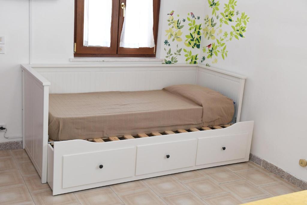 Postel nebo postele na pokoji v ubytování B&B Il Canto Del Mare