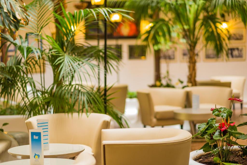 Posezení v ubytování Hotel Monopol