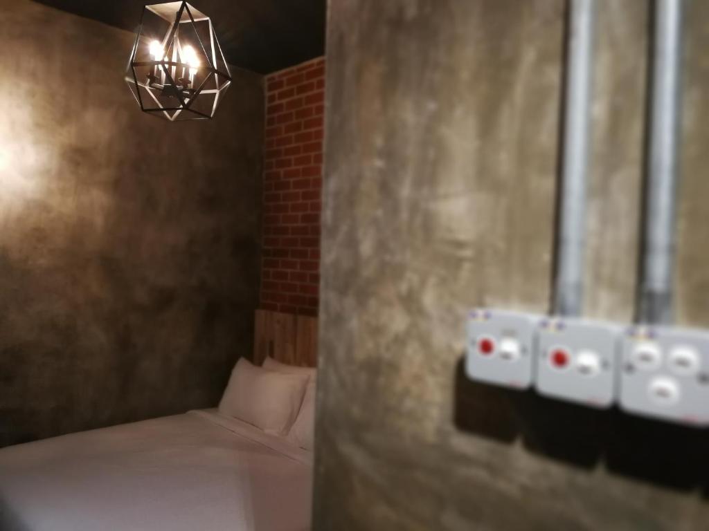 Postel nebo postele na pokoji v ubytování The Rise Room