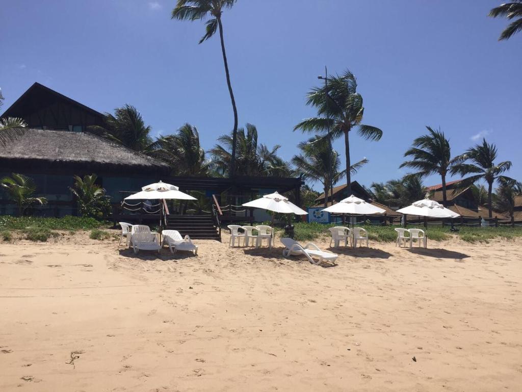  Flat no Marulhos Resort na praia Muro Alto