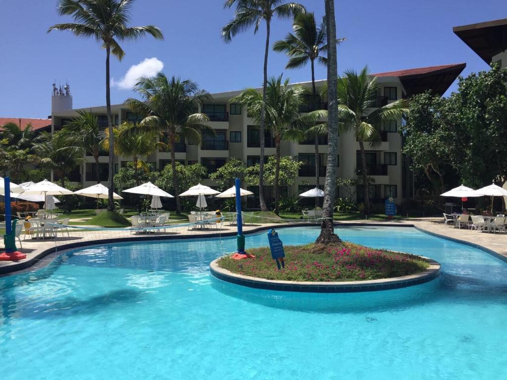  Flat no Marulhos Resort na praia Muro Alto