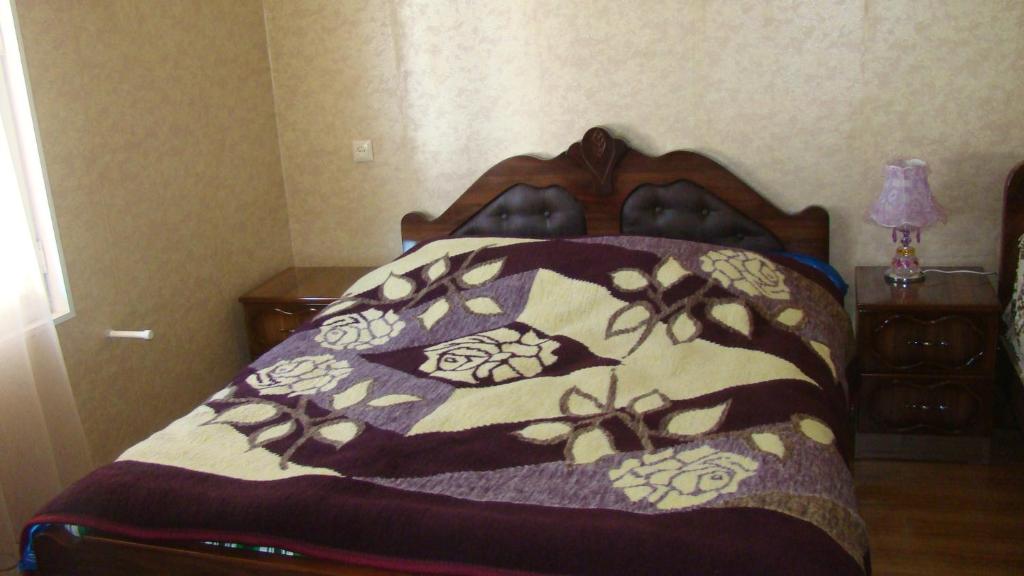 Postel nebo postele na pokoji v ubytování Guest House Tavaduri