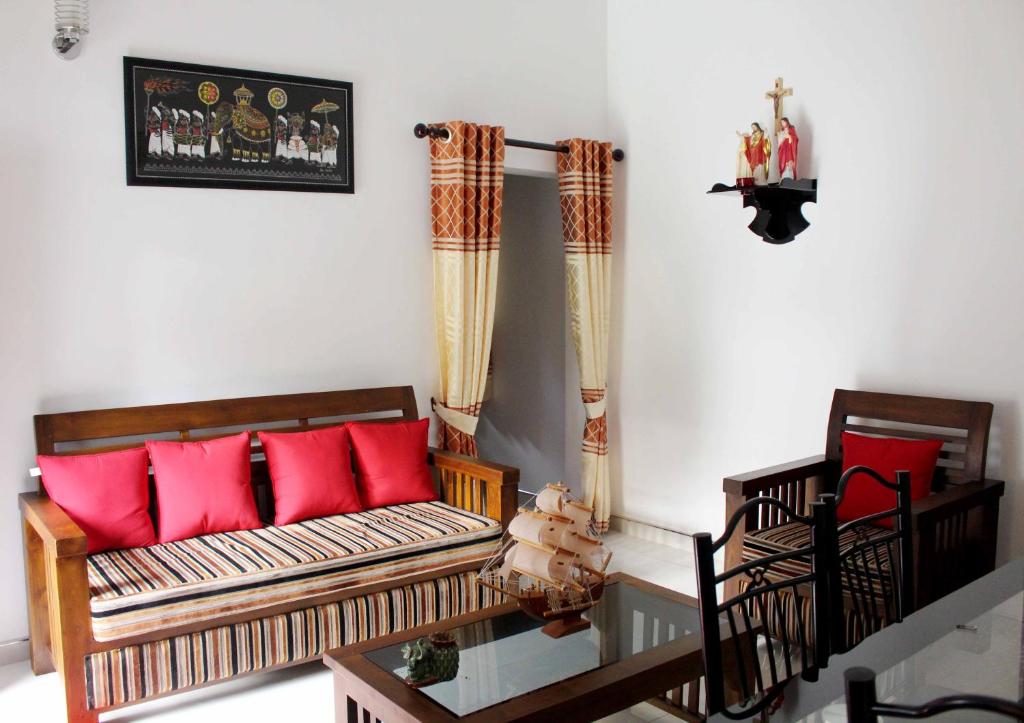 Posezení v ubytování Fortune Rest Villa