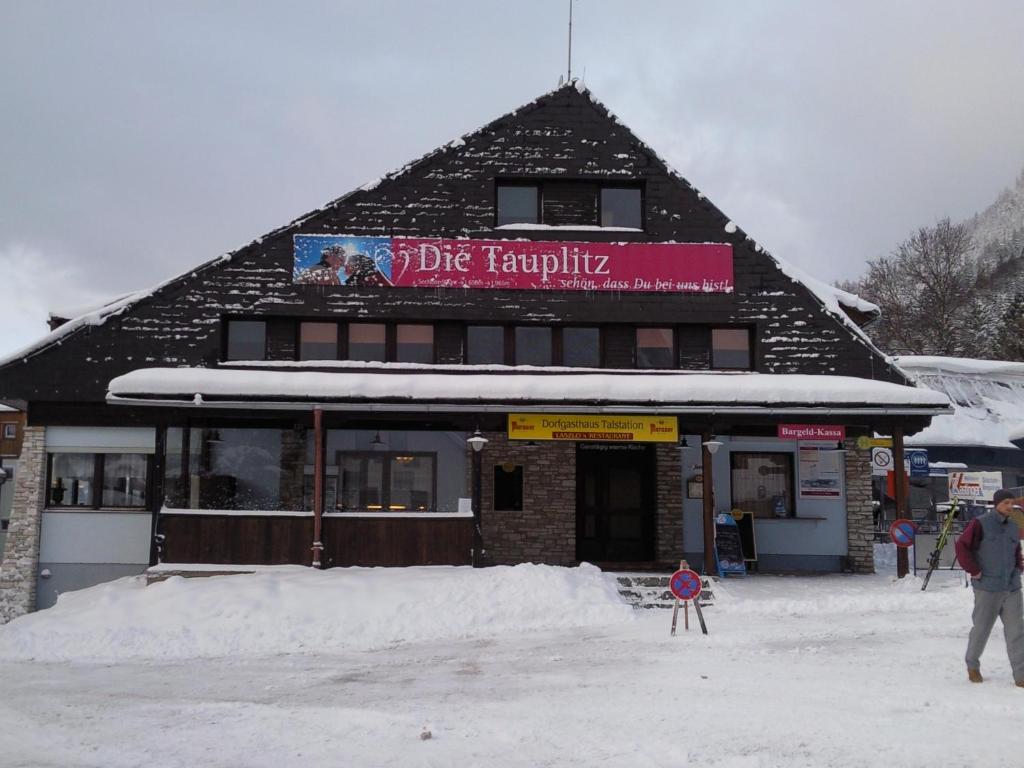 Appartement Bergblick v zimě