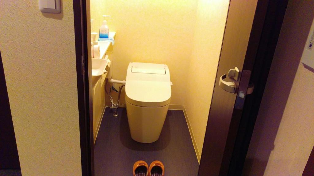 Koupelna v ubytování Uchi Matsushima Guesthouse