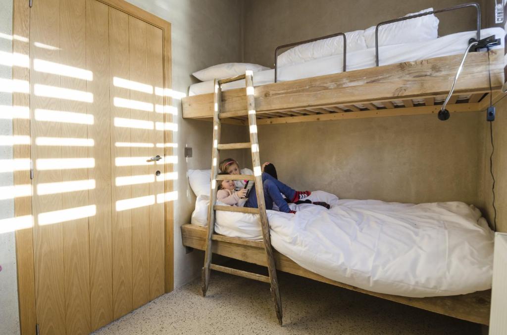 Postel nebo postele na pokoji v ubytování Eyndevelde