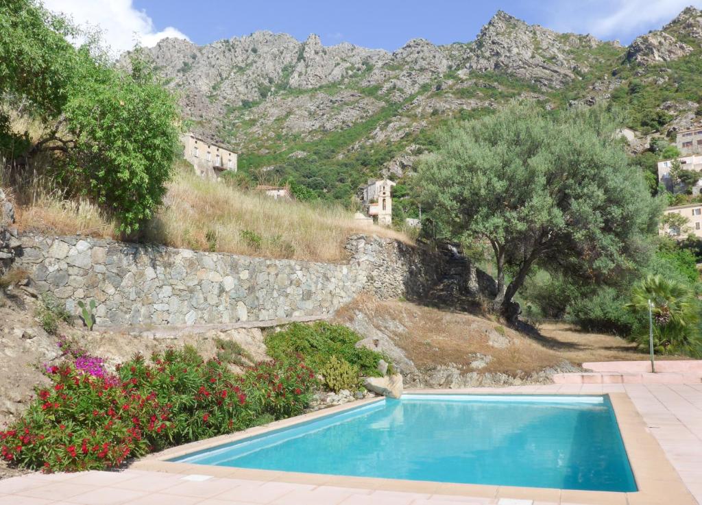 petit paradis pres ile rousse gîte les cortalines Lama