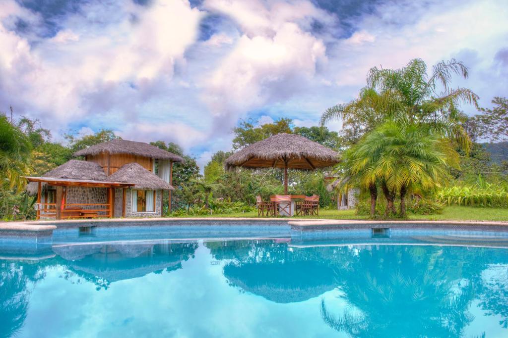 Bazén v ubytování Terrabambu Lodge nebo v jeho okolí