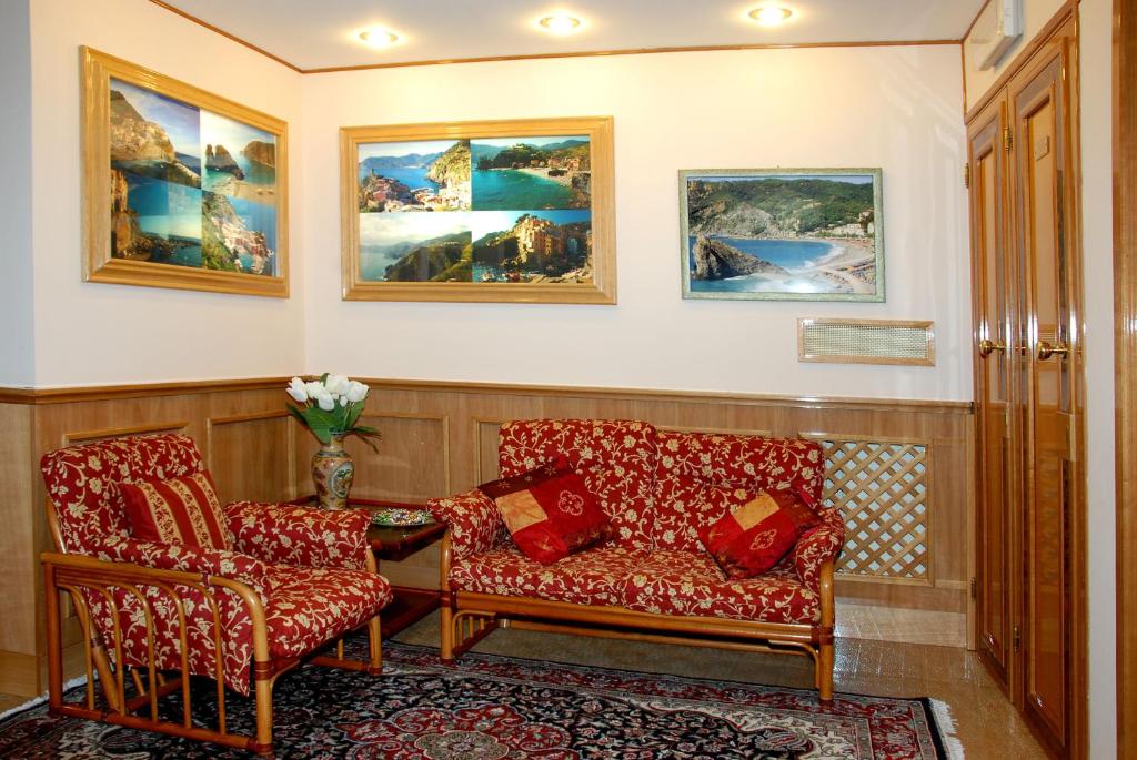 Posezení v ubytování Hotel 5 Terre