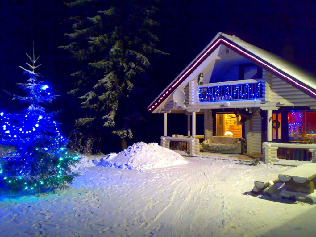 Dom na Mysu im Winter
