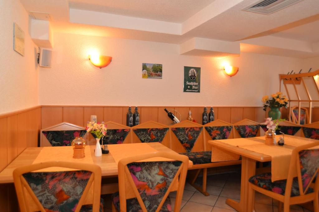 Restaurace v ubytování Hotel Am Hohen Schwarm