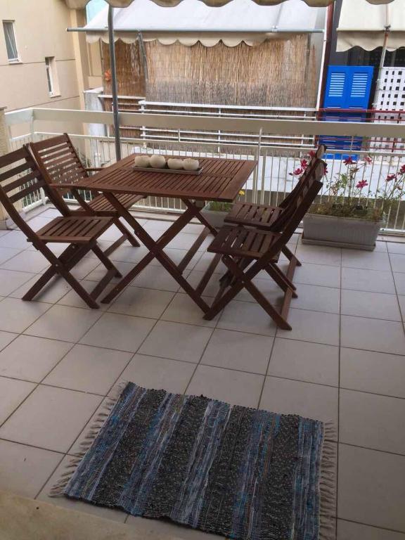 Balkón nebo terasa v ubytování Flat31