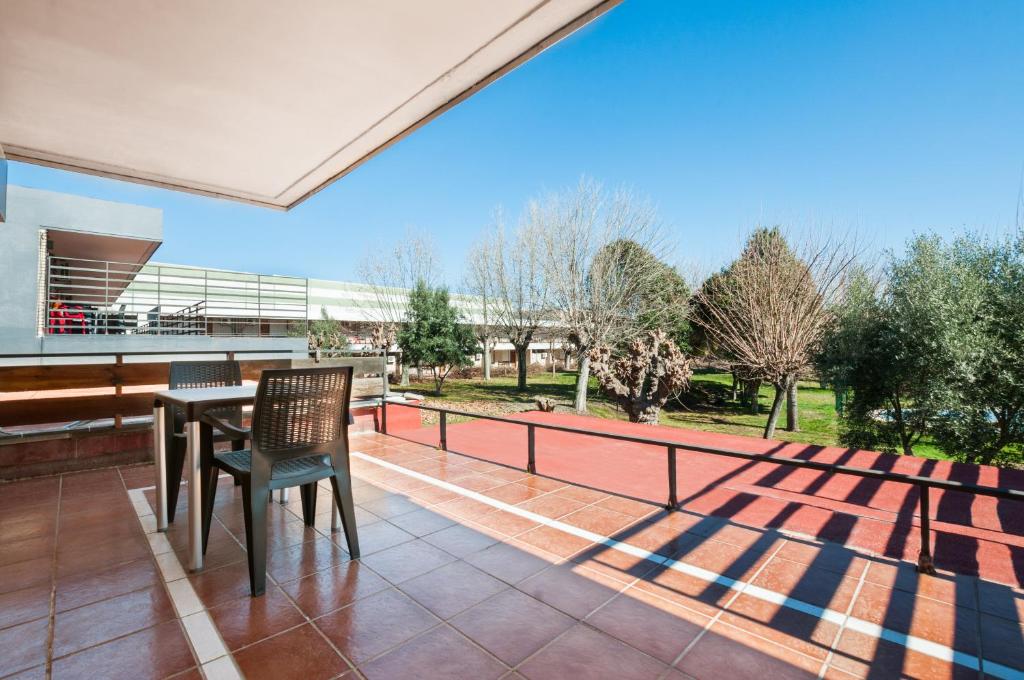 Balkón nebo terasa v ubytování Hotel Los Olivos