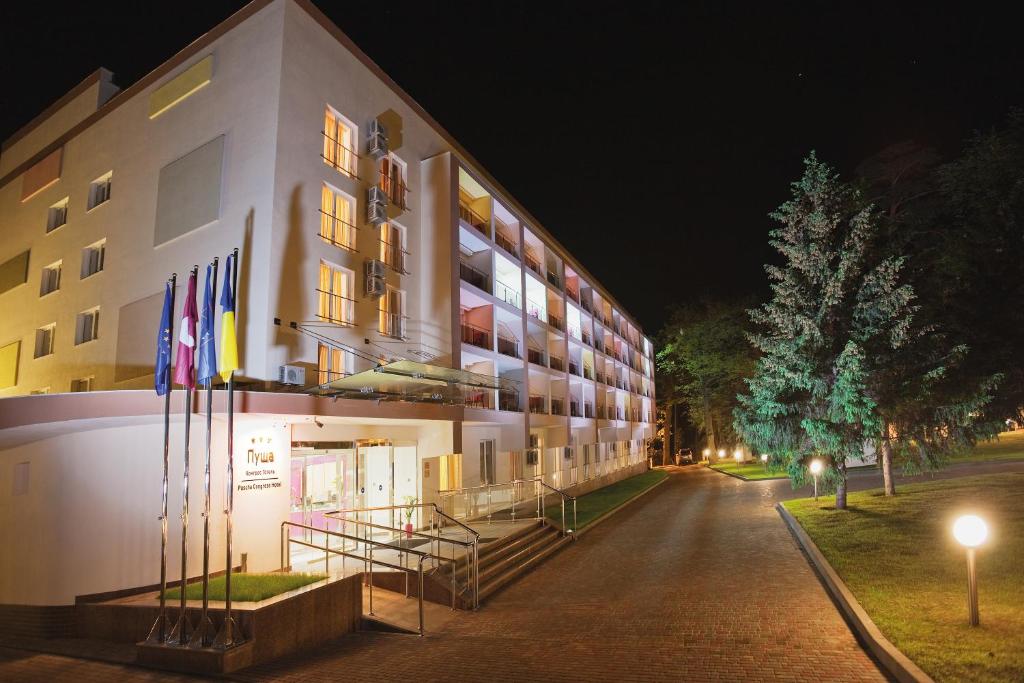 Budova, kde se hotel nachází