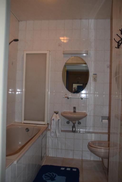 Koupelna v ubytování Hotel De Spiegel