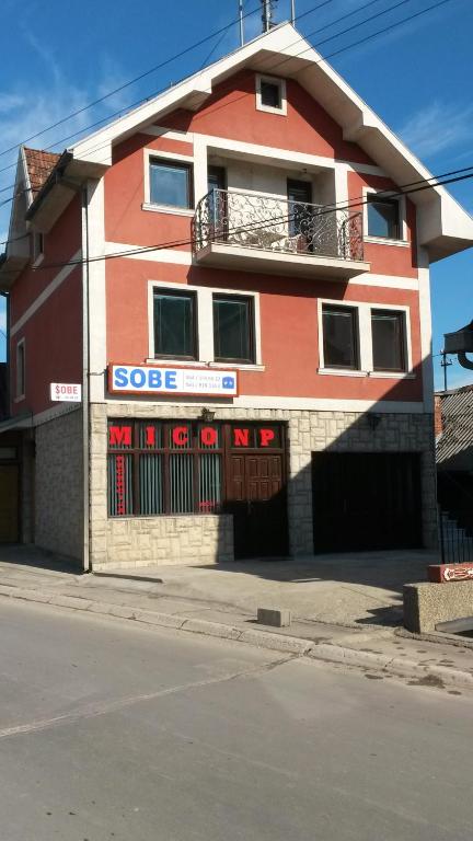 Budova, kde se penzion nachází