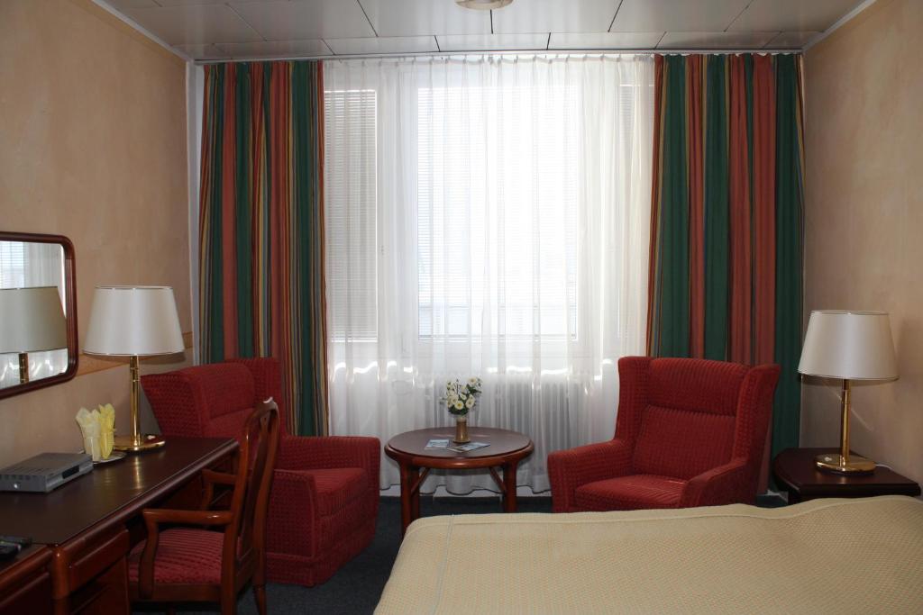 Posezení v ubytování Hotel Alfacentrum