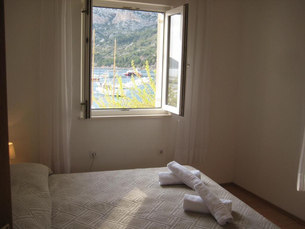 Krevet ili kreveti u jedinici u objektu Gala Apartments