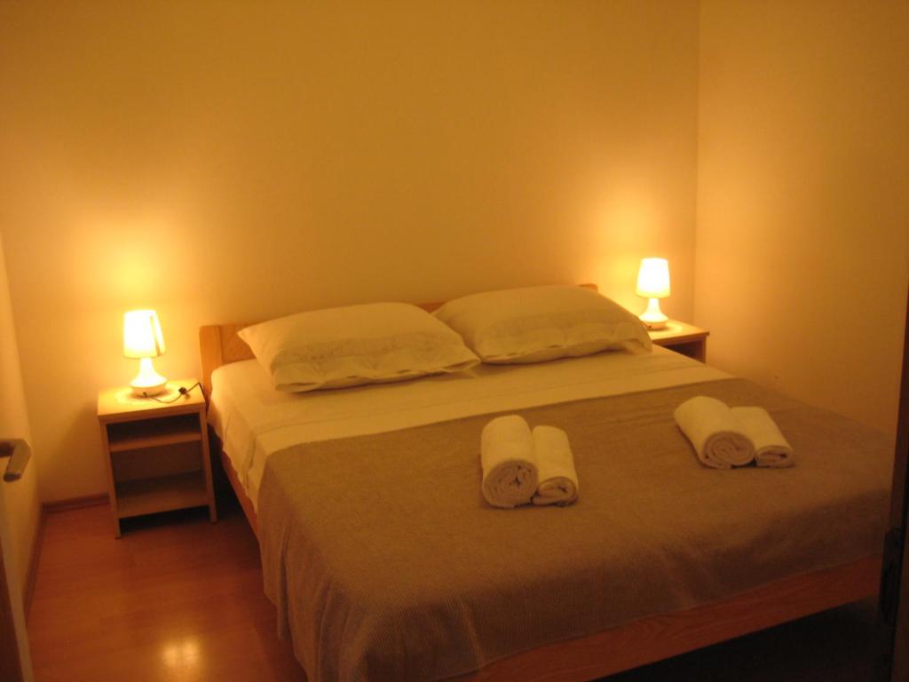 Krevet ili kreveti u jedinici u objektu Gala Apartments