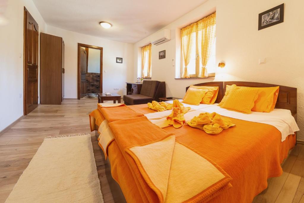 Letto o letti in una camera di Guest House Rustico