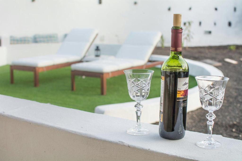 Nápoje v ubytovaní Finca la costa