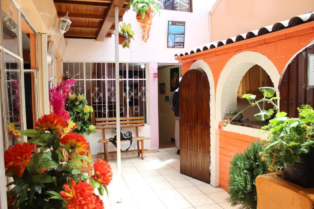 Zahrada ubytování Hostal Yumbo Imperial