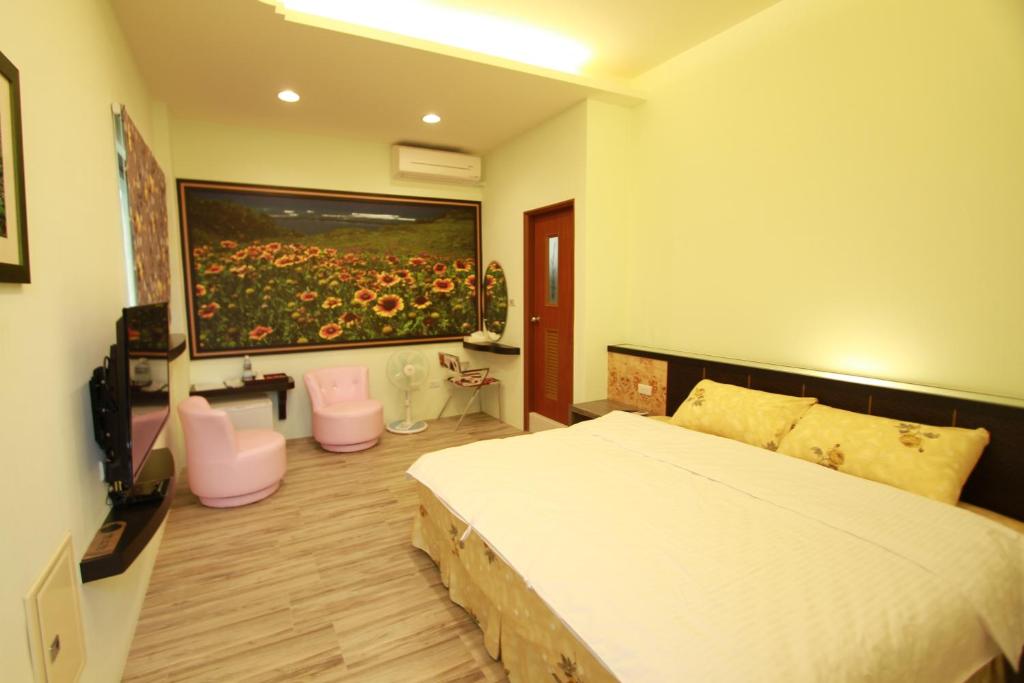 Postel nebo postele na pokoji v ubytování G Home Sir B&B