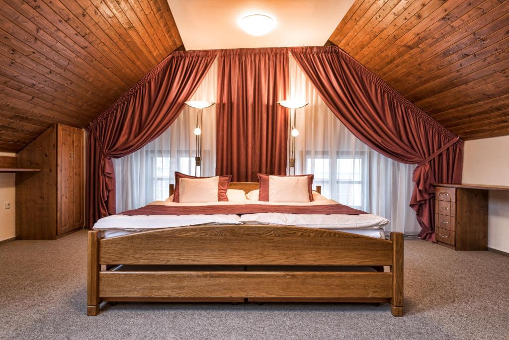 Cama o camas de una habitación en OREA Hotel Arigone Olomouc
