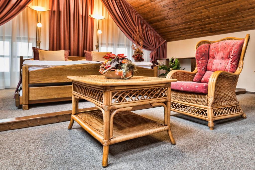 Zona de estar de OREA Hotel Arigone Olomouc