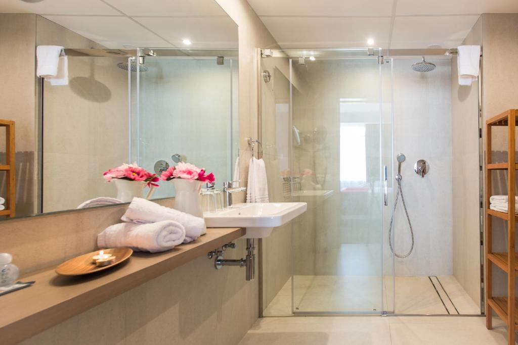 Kúpeľňa v ubytovaní Hostal Menurka