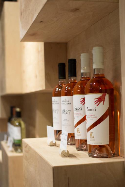 Nápoje v ubytování Wine Hotel Chisinau