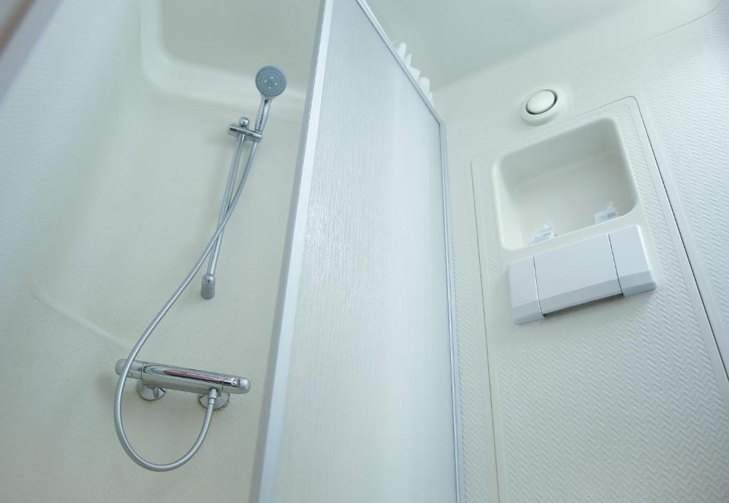 Koupelna v ubytování Hotel Inn Design Dijon Sud