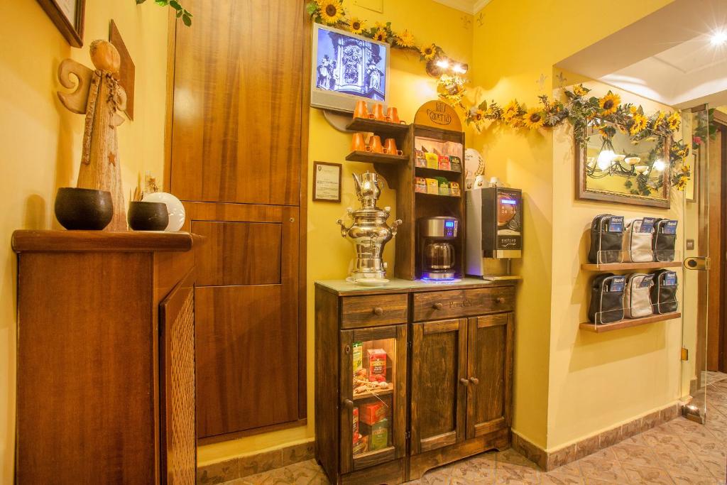 Kuchyňa alebo kuchynka v ubytovaní B&B L'Alloggio Dei Vassalli