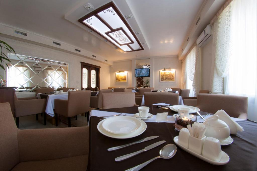 Posezení v ubytování Naftusya Hotel