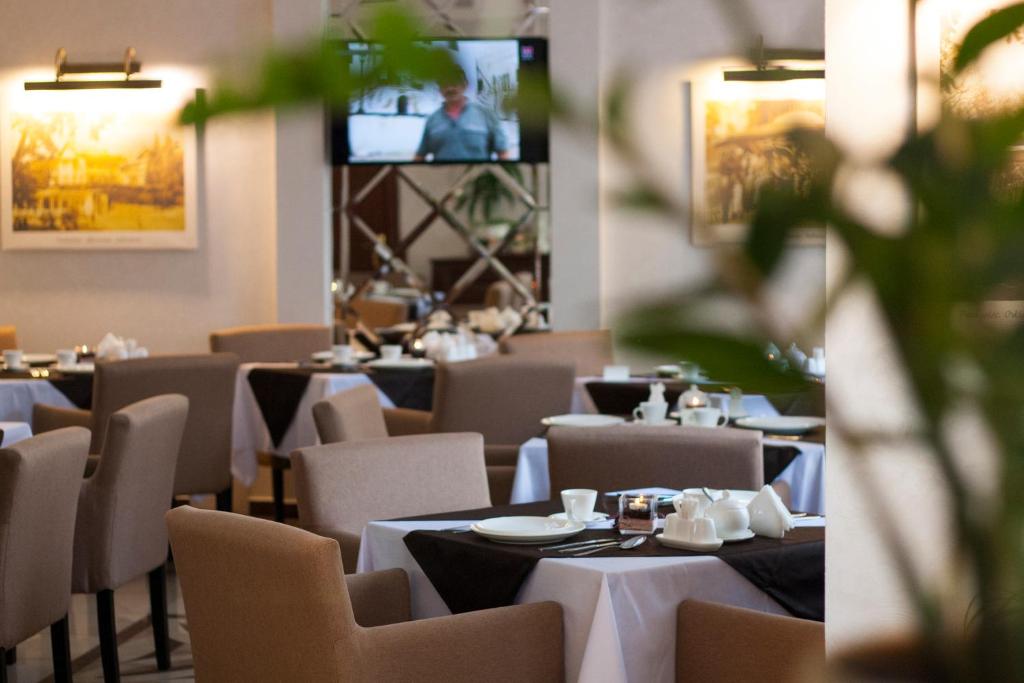Restaurace v ubytování Naftusya Hotel