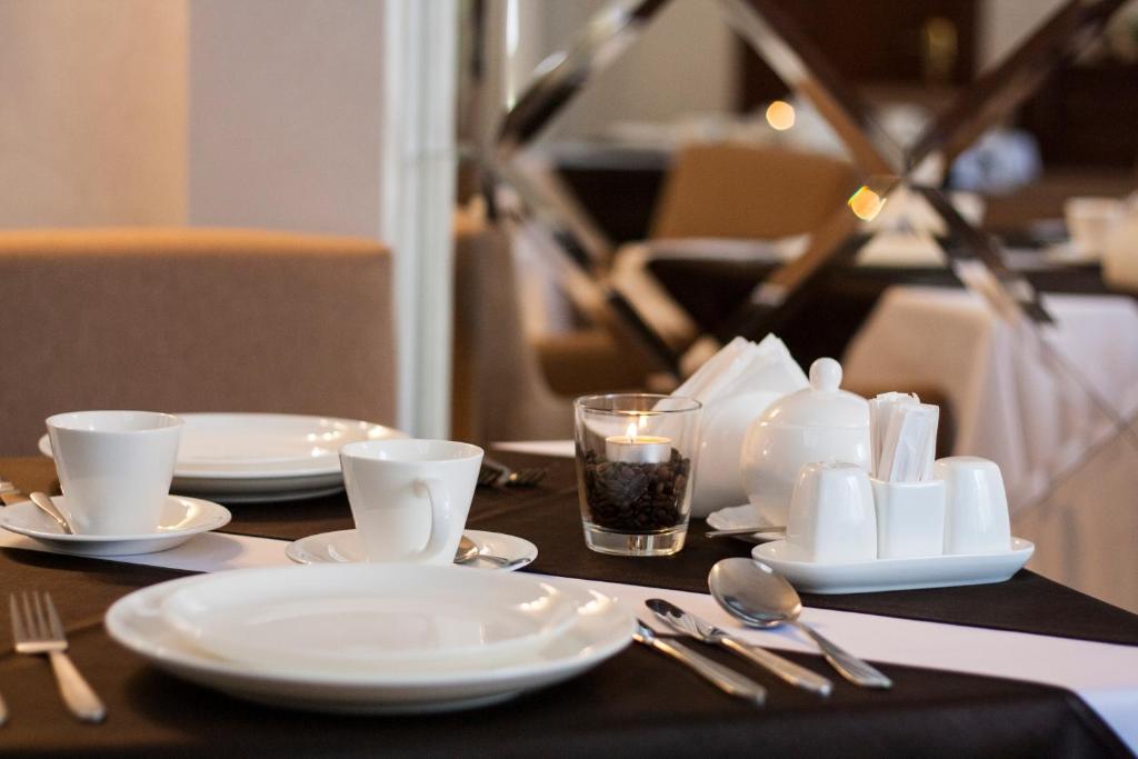 Posezení v ubytování Naftusya Hotel