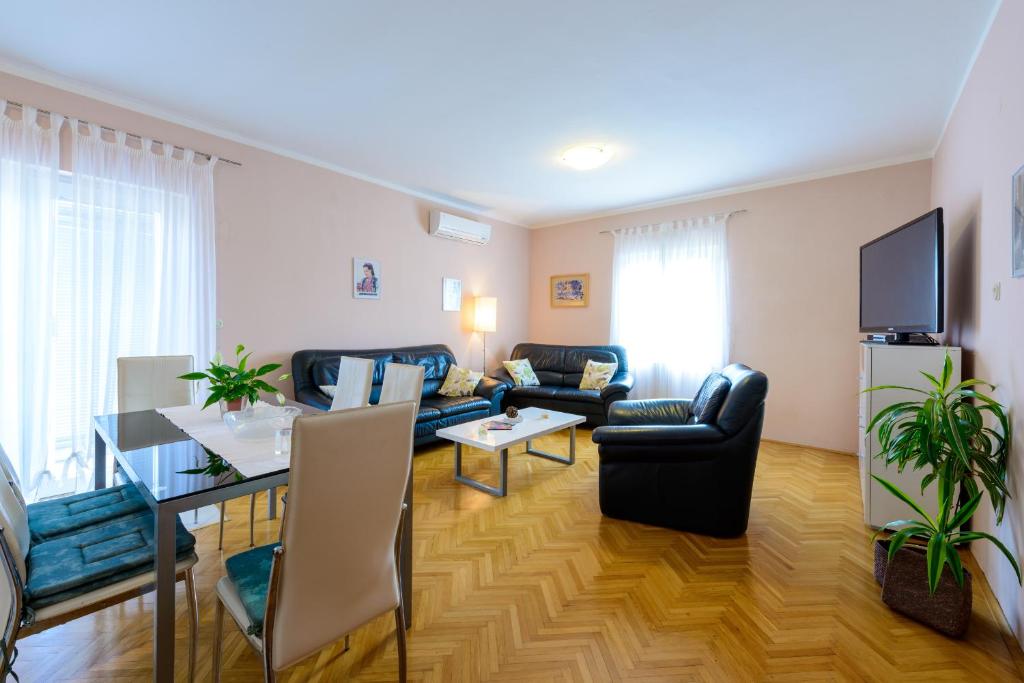 Posezení v ubytování Apartments Garden Beach