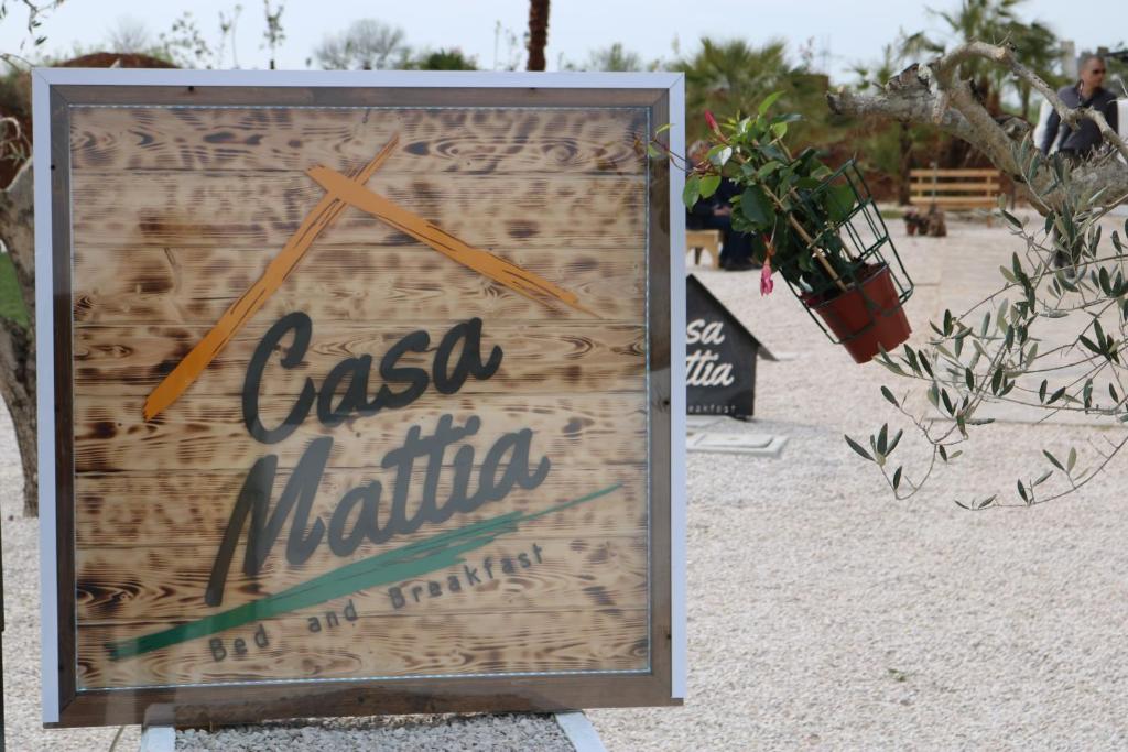 Certifikát, hodnocení, plakát nebo jiný dokument vystavený v ubytování Casa Mattia - B&B in Legno & Paglia