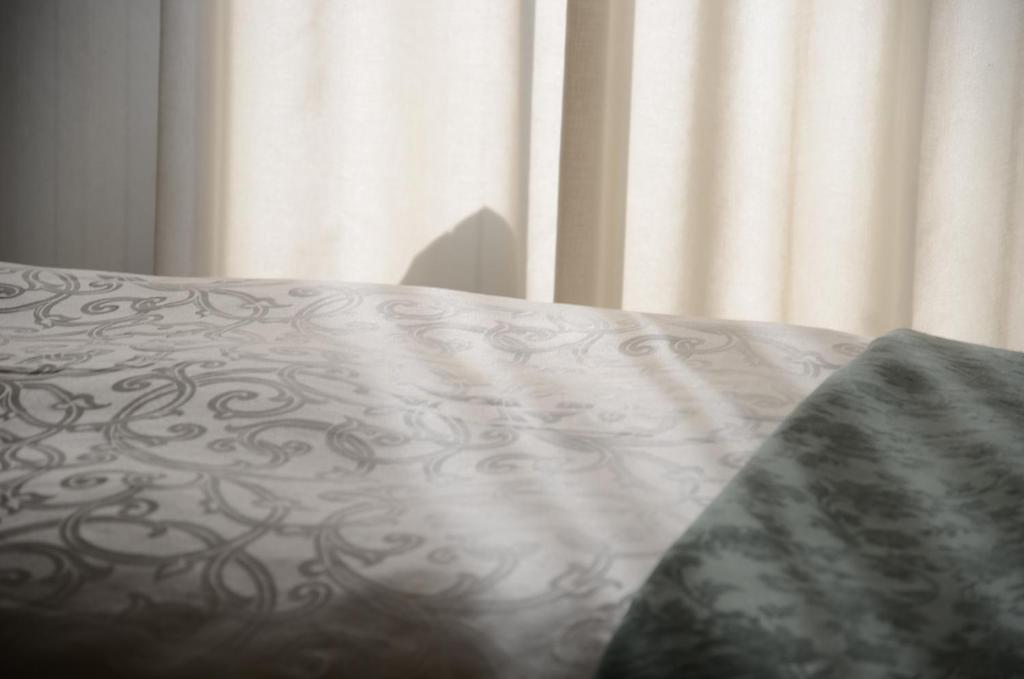 Postel nebo postele na pokoji v ubytování Hotel La Fenice