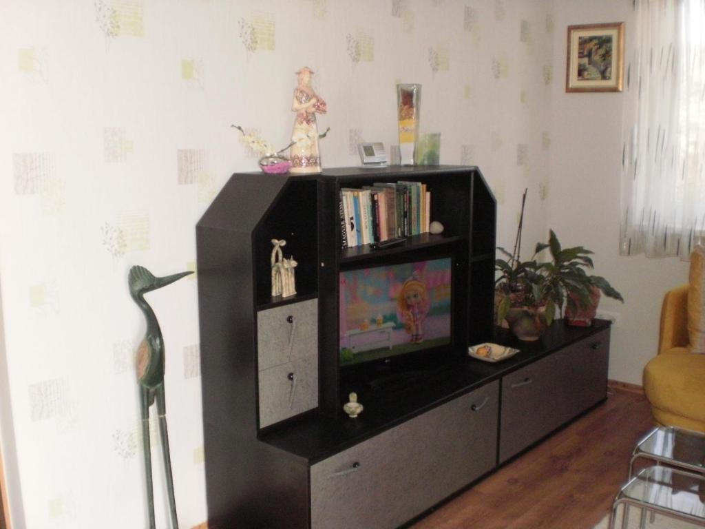 Knižnica v apartmáne