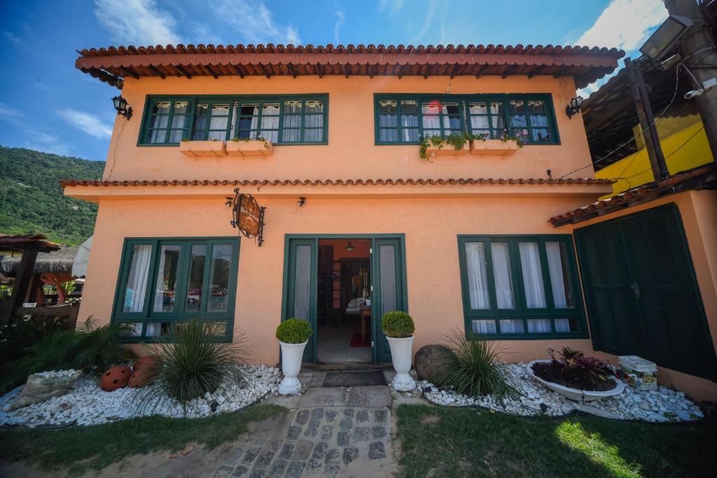 O edifício em que a pousada se localiza