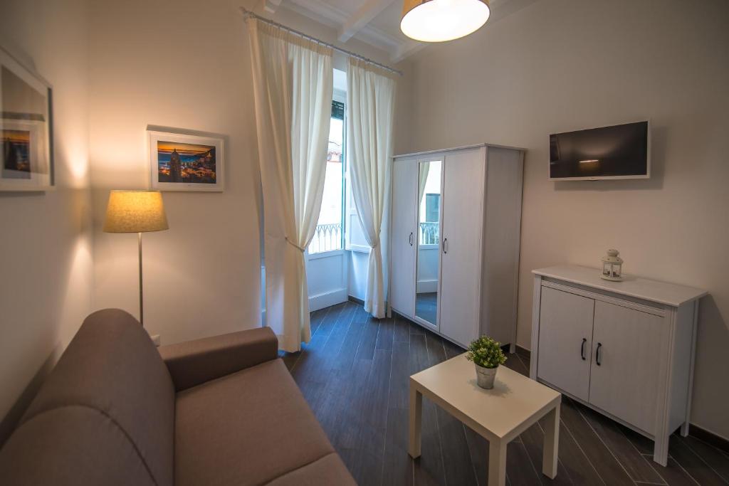 Posezení v ubytování Casina dei Mercanti