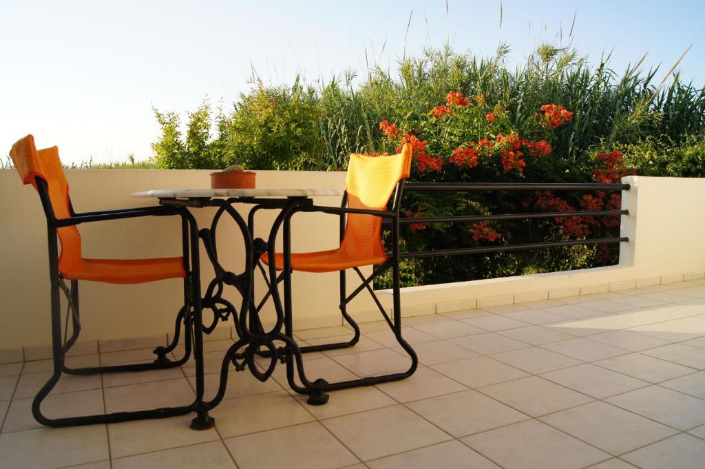 Balkón nebo terasa v ubytování Silvi Mari Apartments