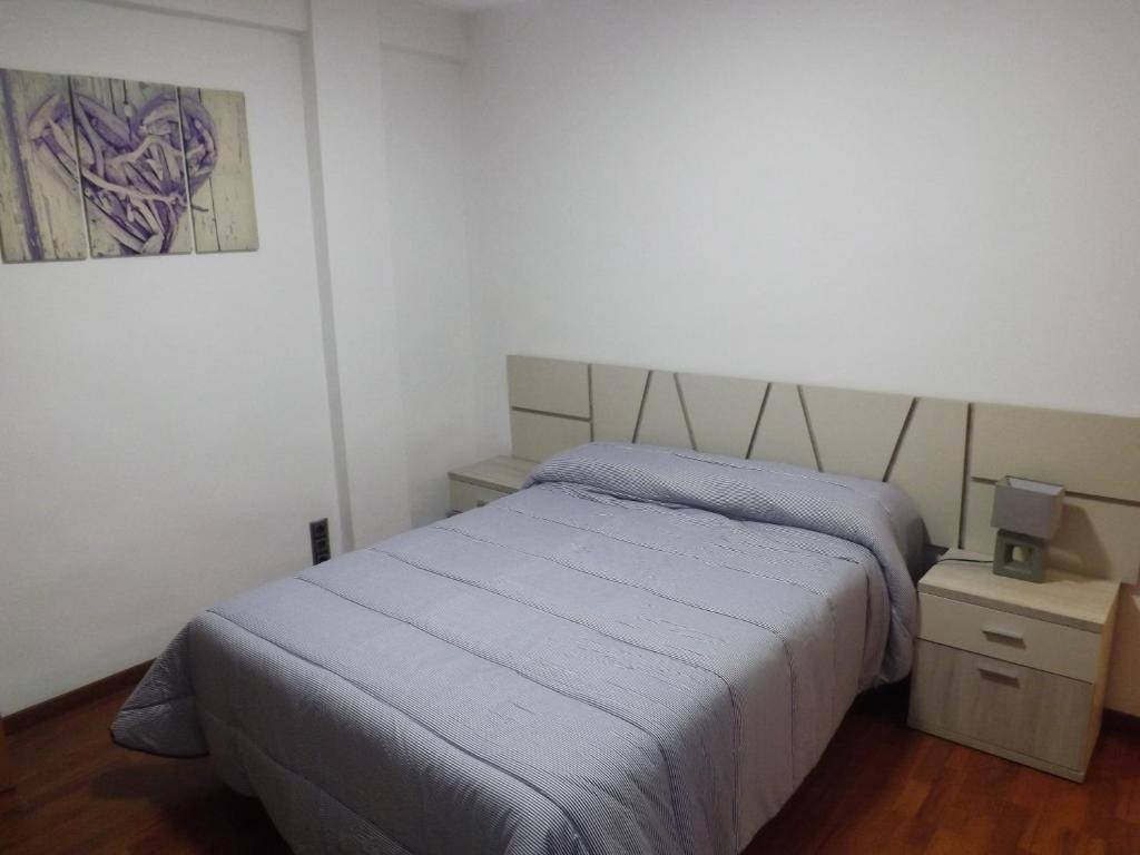 Posteľ alebo postele v izbe v ubytovaní Apartamento Completo Boquerón de Granada