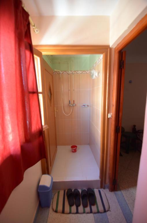 Postel nebo postele na pokoji v ubytování Hotel Imilchil
