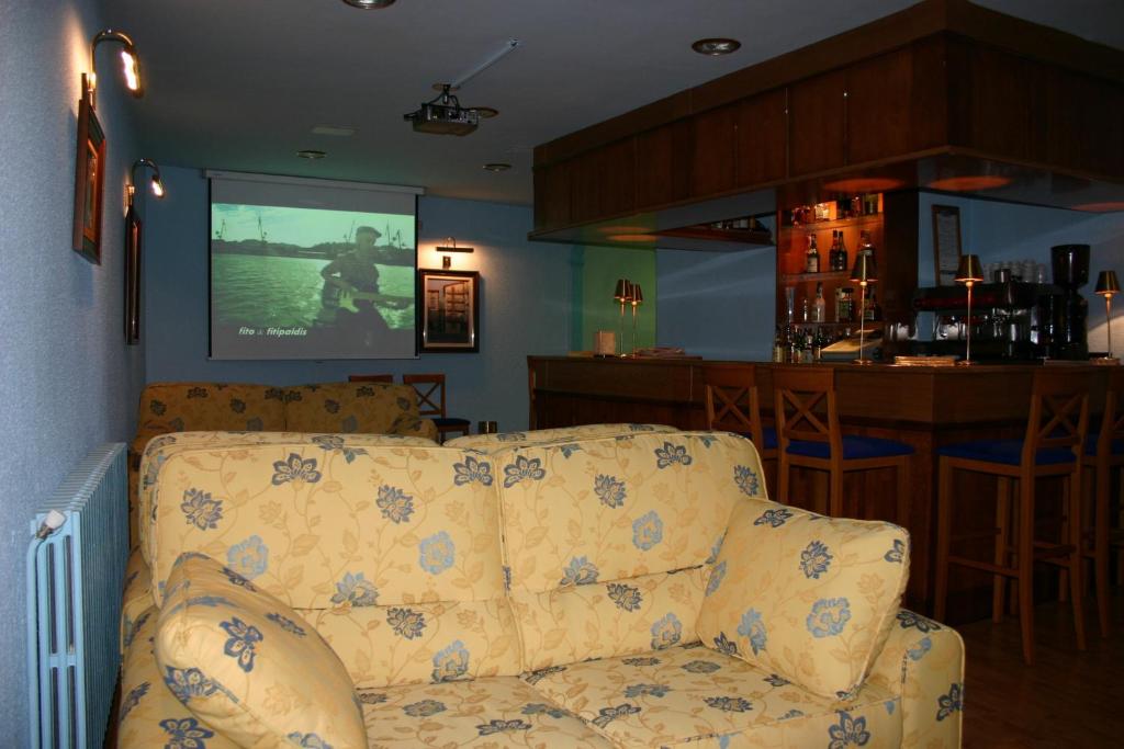 Posezení v ubytování Hotel Can Mestre