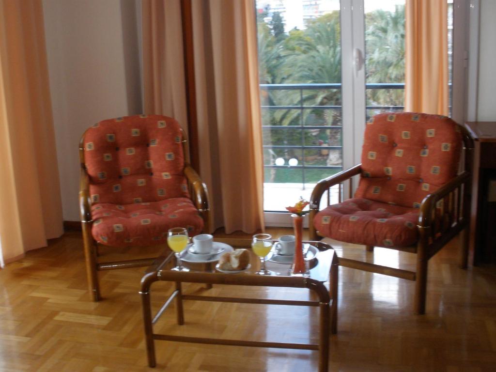 Posezení v ubytování Hotel Akti